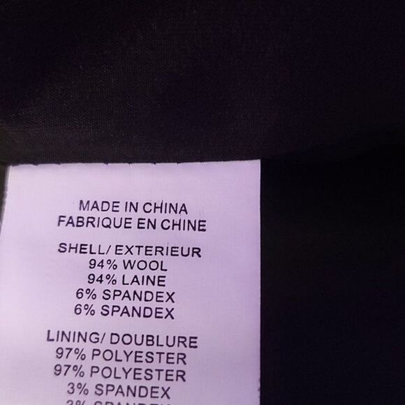 *THEORY Nichelle Broadway Womens Grey button front wool career office blazer 4 - Picture 7 of 8